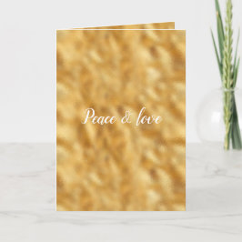 Glam Gold-gepersonaliseerd Kaart