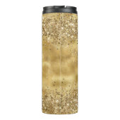 Glam Gold Glitter Confetti          Thermosbeker (Achterkant)