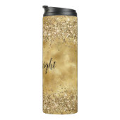 Glam Gold Glitter Confetti          Thermosbeker (Geroteerd rechts)