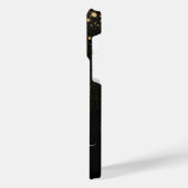 Glam Gold Glitter Diamond Sparkle Elegant iPhone Hoesje (Linkerkant)