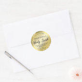 Glam Gold Glitter en Foil body Scrub Labels (Envelop)