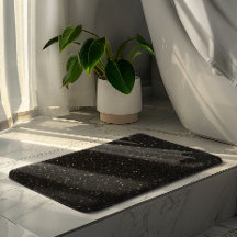 Glam gold glitter en sparkles op zwart afbeelding