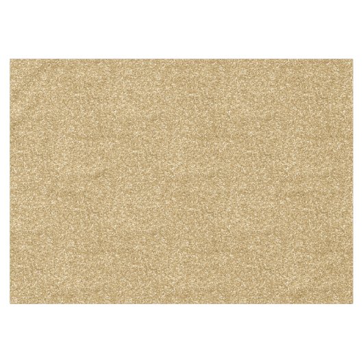 Glam Gold Glitter Glitz Tafelkleed (Voorkant (Horizontaal))