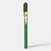 Glam Gold Glitter Green Metallic Case-Mate iPhone Case (Achterkant / Links)