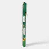 Glam Gold Glitter Green Metallic Case-Mate iPhone Case (Achterkant / Rechts)