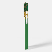 Glam Gold Glitter Green Metallic Case-Mate iPhone Case (Achterkant / Links)