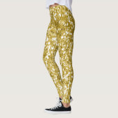 Glam gold glitter leggings (Links)