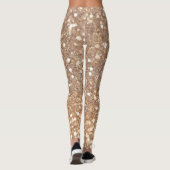 Glam gold glitter leggings (Achterkant)