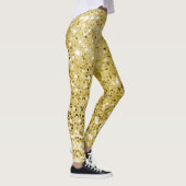 Glam gold glitter leggings (Rechts)