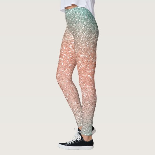 Glam gold glitter leggings (Links)