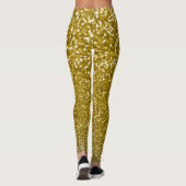 Glam gold glitter leggings (Achterkant)