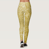 Glam gold glitter leggings (Achterkant)