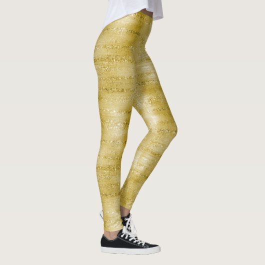 Glam gold glitter leggings (Rechts)