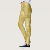 Glam gold glitter leggings (Links)