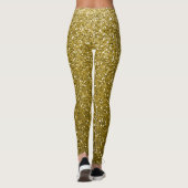 Glam gold glitter leggings (Achterkant)