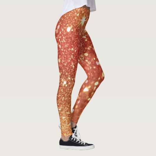 Glam gold glitter leggings (Rechts)
