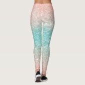 Glam gold glitter leggings (Achterkant)