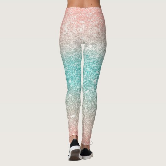 Glam gold glitter leggings (Achterkant)