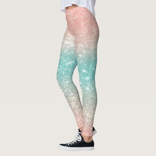 Glam gold glitter leggings (Links)