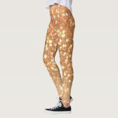 Glam gold glitter leggings (Links)