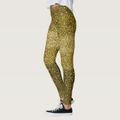 Glam gold glitter leggings (Links)