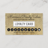 Glam Gold Glitter Mesh Loyalty Dispatch (Voorkant)