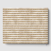 Glam Gold Glitter Pearl Stripes Gastenboek (Achterkant)