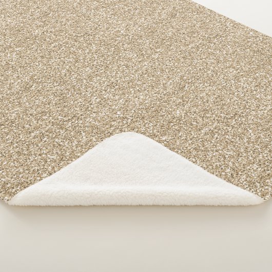  Glam Gold Glitter    Sherpa Deken (3/4)