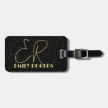 Glam Gold glitter sparkles op zwarte achtergrond