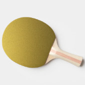 Glam Gold Glitter Tafeltennisbatje (Zijkant)