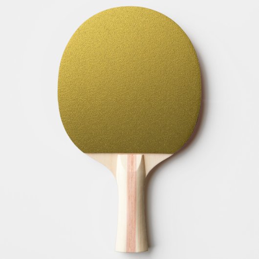 Glam Gold Glitter Tafeltennisbatje (Voorkant)