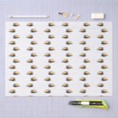 Glam Gold Glitter Wimpers Tissuepapier (Craft)