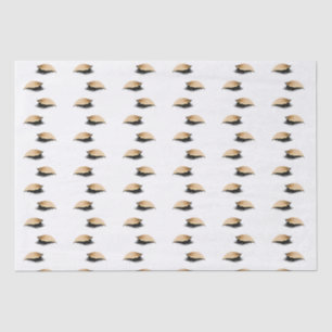 Glam Gold Glitter Wimpers Tissuepapier