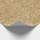 Glam Gold Glitzy Glitter    Cadeaupapier (Hoek)