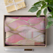 Glam Gold Glitzy Pink Tissuepapier (Geschenk)