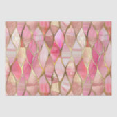 Glam Gold Glitzy Pink Tissuepapier (Voorkant)