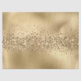 Glam Gold Glitzy Sparkle Glitter    Tissuepapier