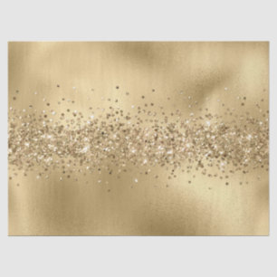 Glam Gold Glitzy Sparkle Glitter    Tissuepapier