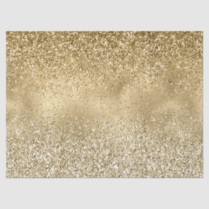 Glam Gold Glitzy Sparkle Glitter Tissuepapier