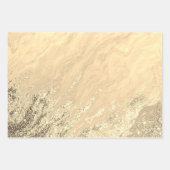 Glam Gold Green Paars Glitter Marble Texture Inpakpapier Vel (Voorkant 2)