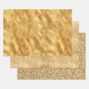 Glam Gold Inpakpapier Vel