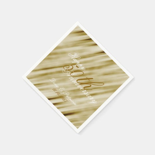 Glam Gold Jubileum Servet (Hoek)