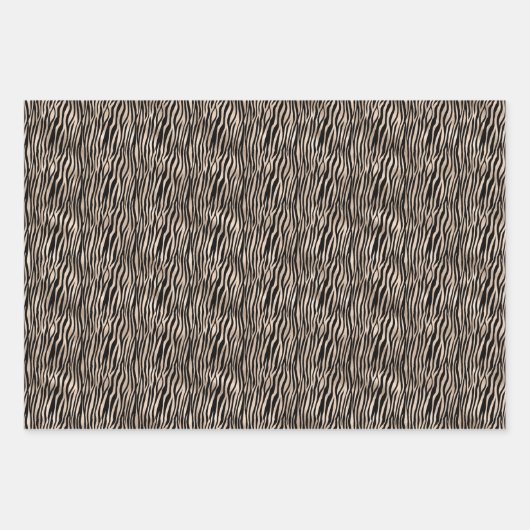 Glam Gold Leopard Print Inpakpapier Vel (Voorkant 2)