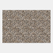 Glam Gold Leopard Print Inpakpapier Vel (Voorkant)