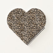 Glam Gold Leopard Print Notitieboek (Achterkant)