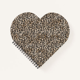 Glam Gold Leopard Print Notitieboek