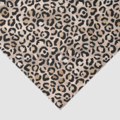 Glam Gold Leopard Print Ombre Tissuepapier (Detail)