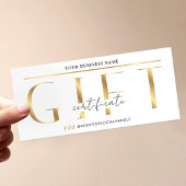 Glam Gold Logo Spa of Salon Cadeaubon