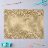 Glam Gold Luxe Glitzy Sparkle Glitter       Tissuepapier (Craft)