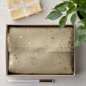 Glam Gold Luxe Glitzy Sparkle Glitter       Tissuepapier (Geschenk)